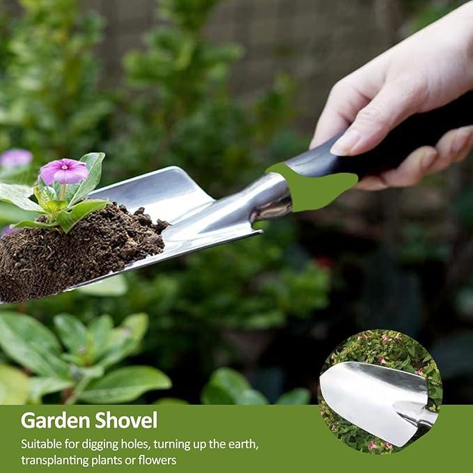 3-Piece Ergonomic Garden Tool Set view 4