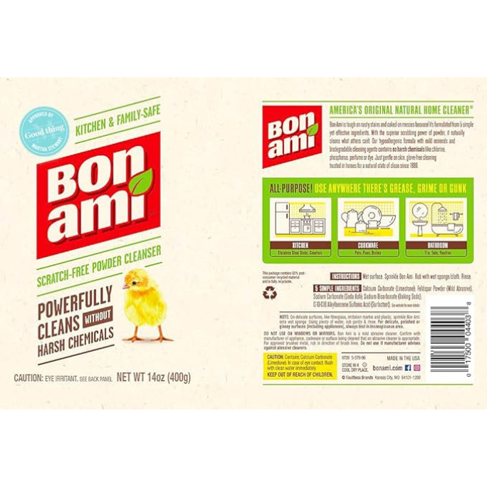 Bon Ami Polishing Cleanser Powder view 4