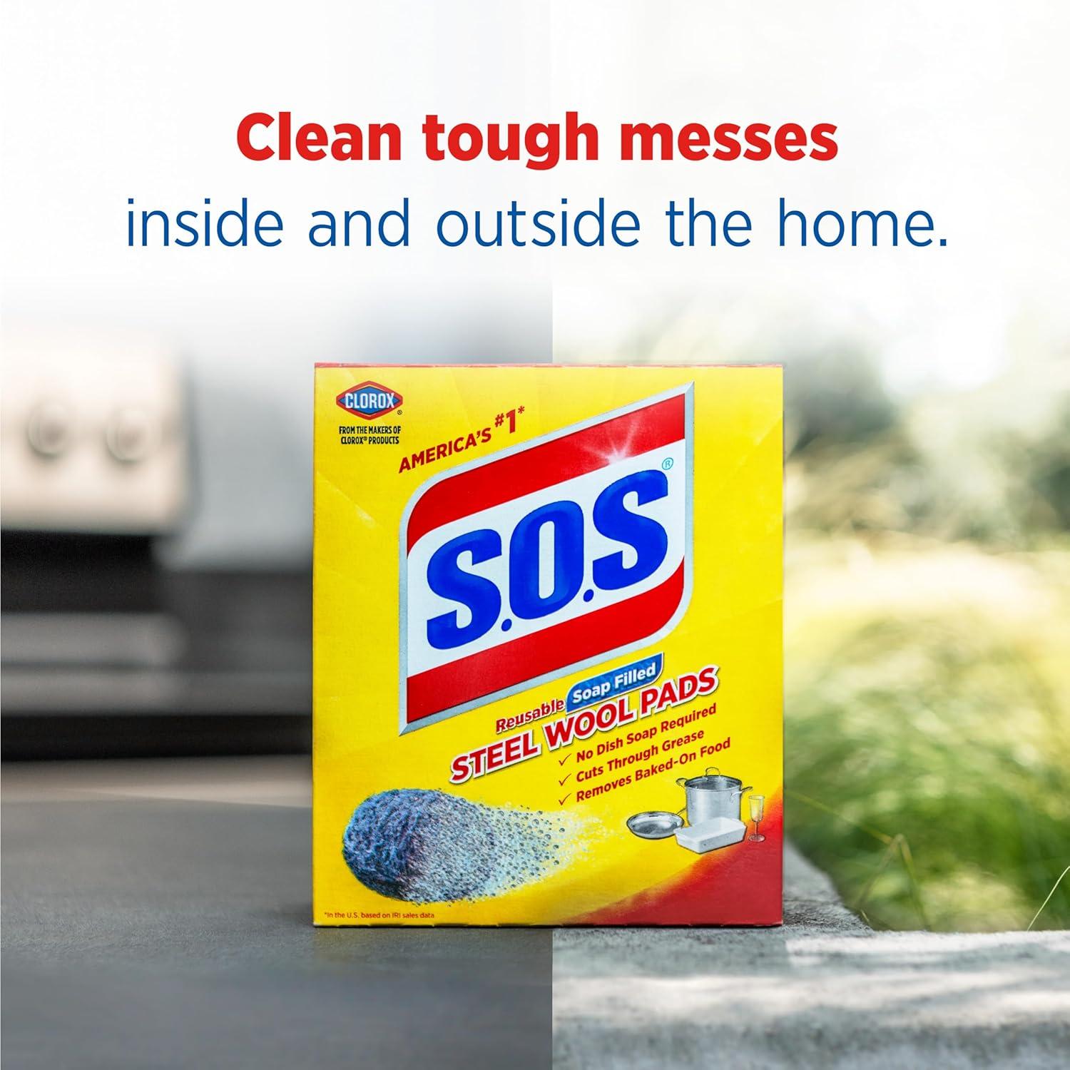S.O.S Steel Wool Soap Pads view 4