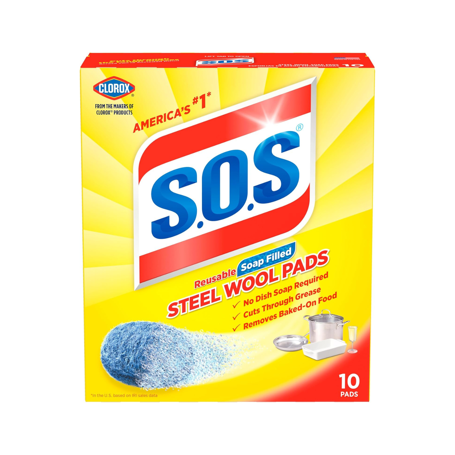 S.O.S Steel Wool Soap Pads